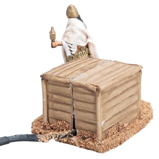 copy of Water Carrier at the Well in Motion Landi 10 cm for Nativity Scene