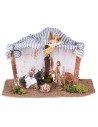 Cabaña para Natividad cm 29,7x19,5x18,5 h para belén Mundo