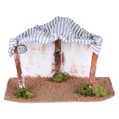 Nativity Hut 29.7x19.5x18.5 cm h for Mondo Nativity Scene