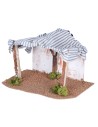 Capanna per Natività cm 29,7x19,5x18,5 h per presepe Mondo