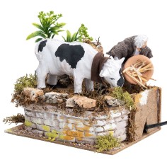 copia de Dos ovejas en movimiento para estatuas de cm 14-15 que 2