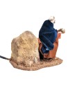 Set of three moving Wise Men 13 cm for nativity scene Mondo Presepi