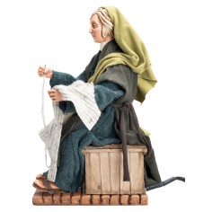 Arab-style woman sewing with double movement series 30 cm 2