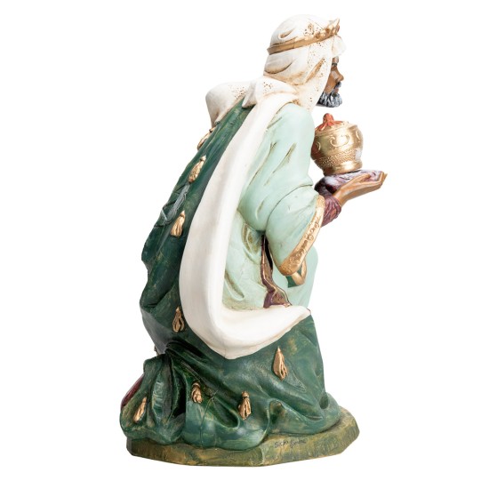 Set of Three Wise Men series 45 cm for Nativity Scene Mondo Presepi