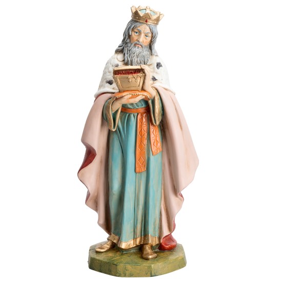 Set tre Re magi serie 45 cm per presepe Mondo Presepi