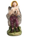 Shepherd with lamb Euromarchi 45 cm for nativity scene World Nativity