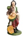Farmer with rabbits Euromarchi 45 cm for nativity scene Mondo Presepi