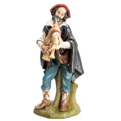 copy of Contadino con conigli Euromarchi 45 cm per presepe