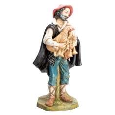copy of Contadino con conigli Euromarchi 45 cm per presepe 2