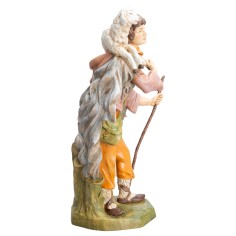 Shepherd with sheep Euromarchi 45 cm for nativity scene World Nativity Scenes 2