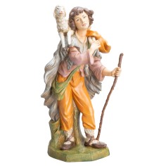 Shepherd with sheep Euromarchi 45 cm for nativity scene World Nativity Scenes