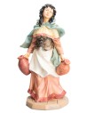 Woman with amphoras sheep Euromarchi 45 cm for Mondo nativity scene