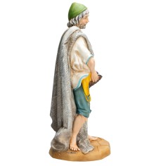 Pastore con pesci Euromarchi 45 cm per presepe Mondo Presepi 2