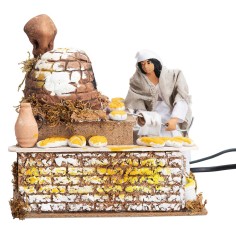 Baker 15 cm moving with working light for nativity scene