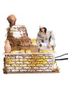 Baker 15 cm moving with working light for nativity scene
