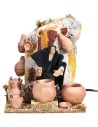 14 cm Moving Tinsmith for Nativity Scene Mondo Presepi