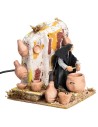 Raminaia 14 cm en movimiento para belén Mondo Presepi