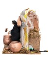 14 cm Moving Tinsmith for Nativity Scene Mondo Presepi