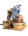 Caciaro 14 cm in movimento con luce fuoco funzionante