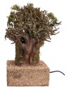 Albero con 4 uccellini in movimento cm 15,7x15,7x32,5 h