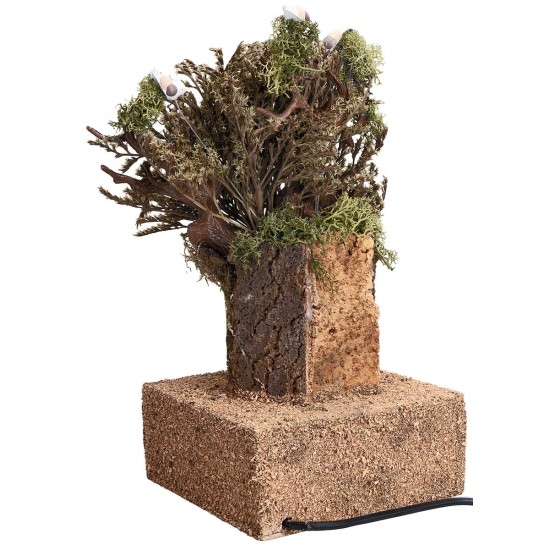 Tree with moving birds cm with double movement cm