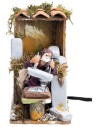 Muratore serie 10 cm in movimento per presepe Mondo Presepi