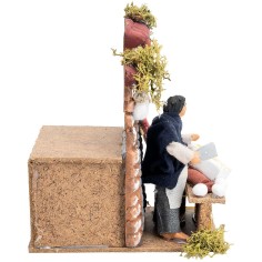 Salchichero serie 10 cm en movimiento para belén Mundo Belenes 2