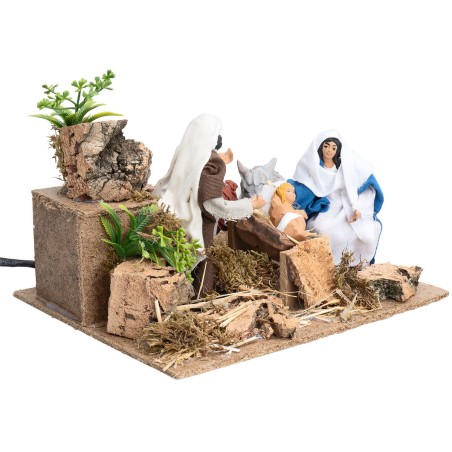 copia de Natividad acostada cm 14 en movimiento para pesebre Mundo