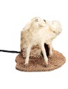 Sheep series 30 cm in motion for nativity scene Mondo Presepi