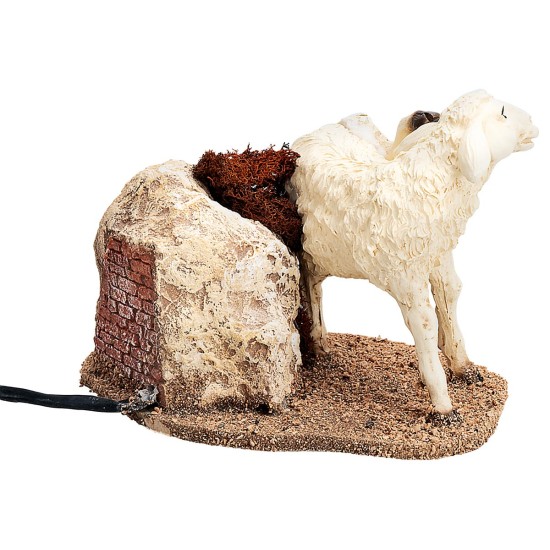 Pecora serie 30 cm in movimento per presepe Mondo Presepi