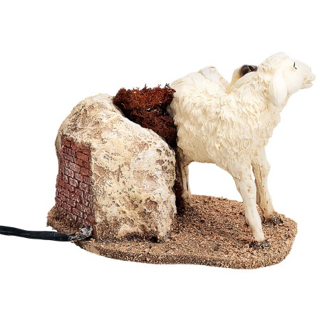 Pecora serie 30 cm in movimento per presepe Mondo Presepi
