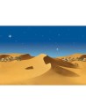 Backdrop with desert landscape 100x65 cm