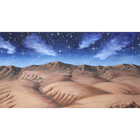 copy of Background with desert landscape 70x100 cm