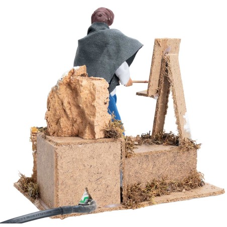 copy of Pizzaiolo con forno 15 cm con doppio movimento con luce