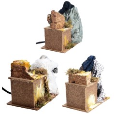 Set of three moving Wise Men, 15 cm series for Mondo nativity scene 2