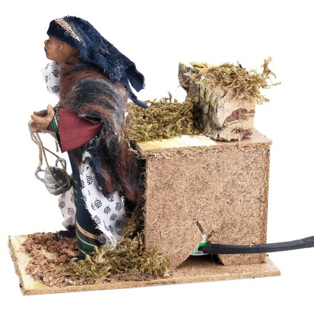 Set of three moving Wise Men, 15 cm series for Mondo nativity scene