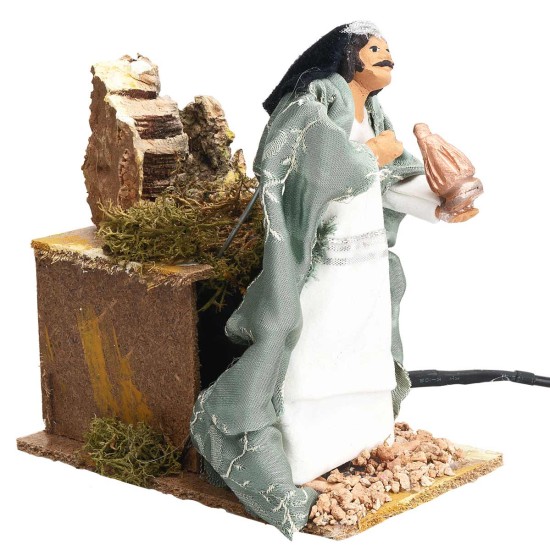 Set of three moving Wise Men, 15 cm series for Mondo nativity scene