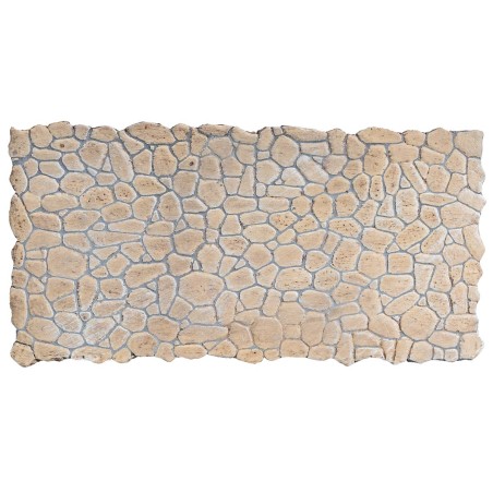 Paving slab for resin flooring with joints cm 30.5x15.5x0.8