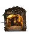 Grotta illuminata cm 25,5x25x25 h