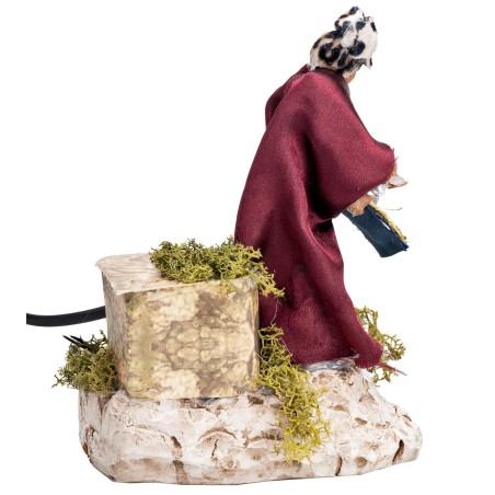 Set tre Re Magi 12 cm in movimento