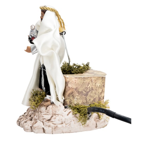 Set tre Re Magi 12 cm in movimento