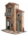 Casa napoletana a due piani con balcone cm 28x20x33,5 h per