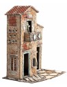 Two-story Neapolitan house with balcony cm 28x20x33.5 h for