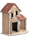 Neapolitan two-story house with storage cm 24.5x15x25.3 h