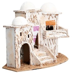 Arab house with terrace cm 26.5x13.8x19 h for Mondo nativity scene 2