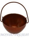 Copper colored pot Ø 3 cm