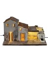 Pueblo Iluminado con fuente funcionando cm 60x40x34 h