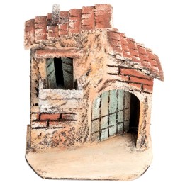 Neapolitan house with central arch cm 13x9,5x14,5 h
