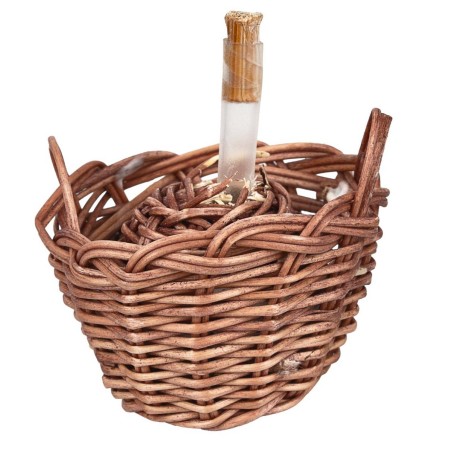 Demijohn in wicker Ø 3.3x4 h