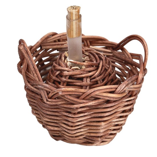Damajuana en mimbre Ø 3,3x4 h